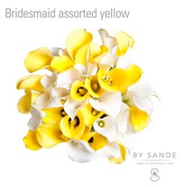Bridesmaid assorted yellow